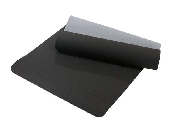 JS Senses Yoga Mat – Black & Grey