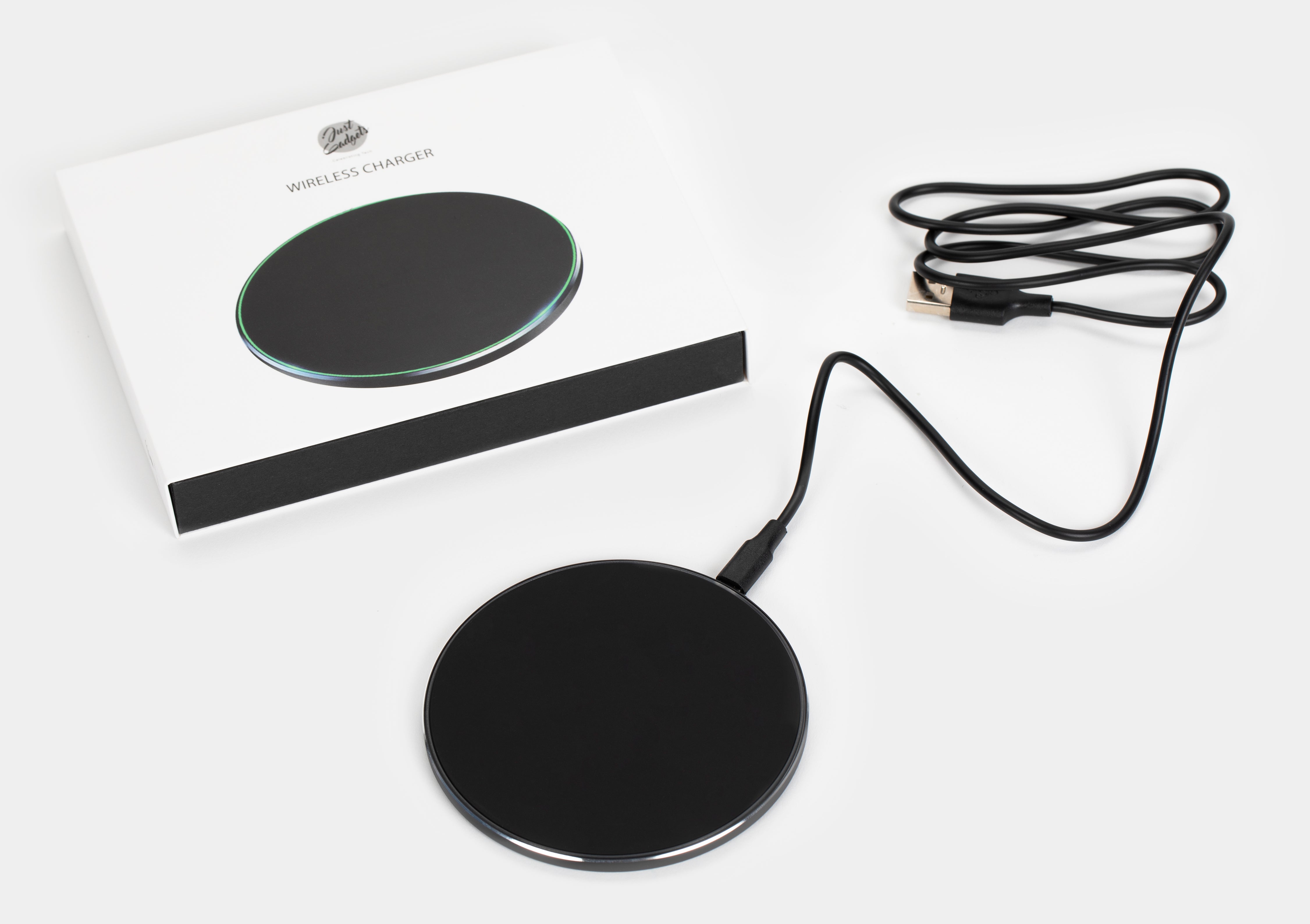 Wireless Black Charger & Bedside Lamp