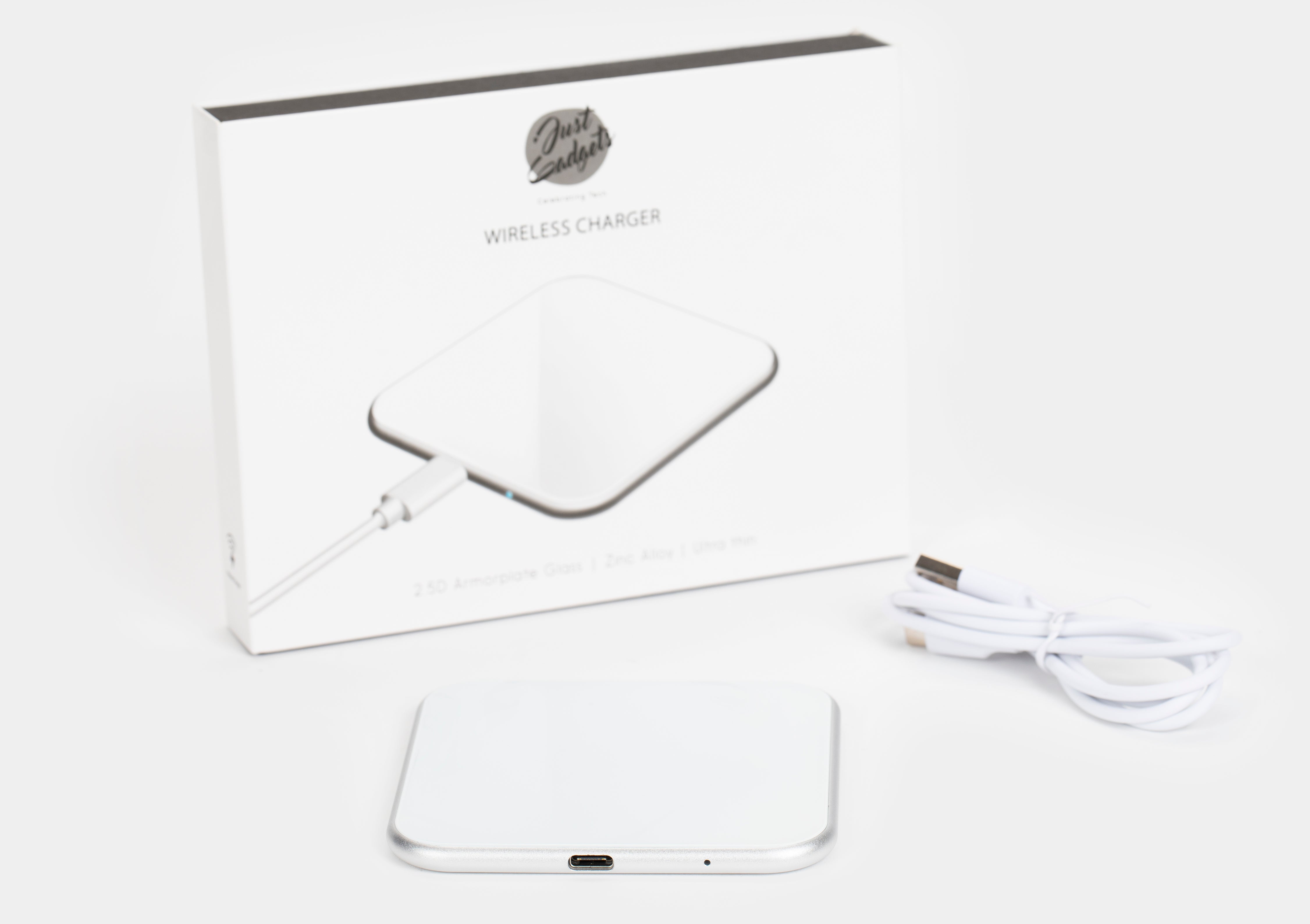 Wireless White Charger & Bedside Lamp