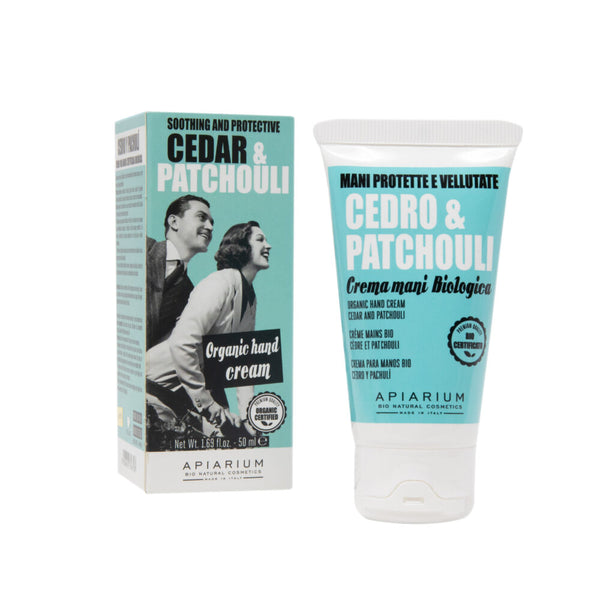 Cedar and Patchouli Organic Hand Cream