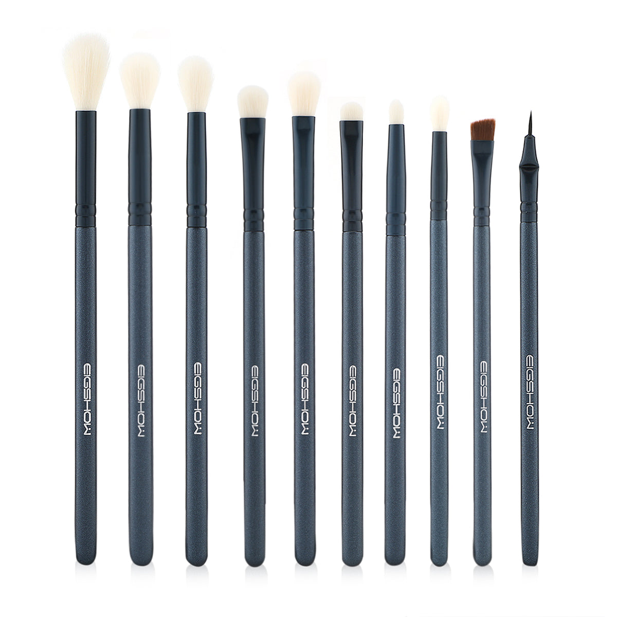 Jade Series Eye Brush Set - 11 pcs - Tourmaline Blue