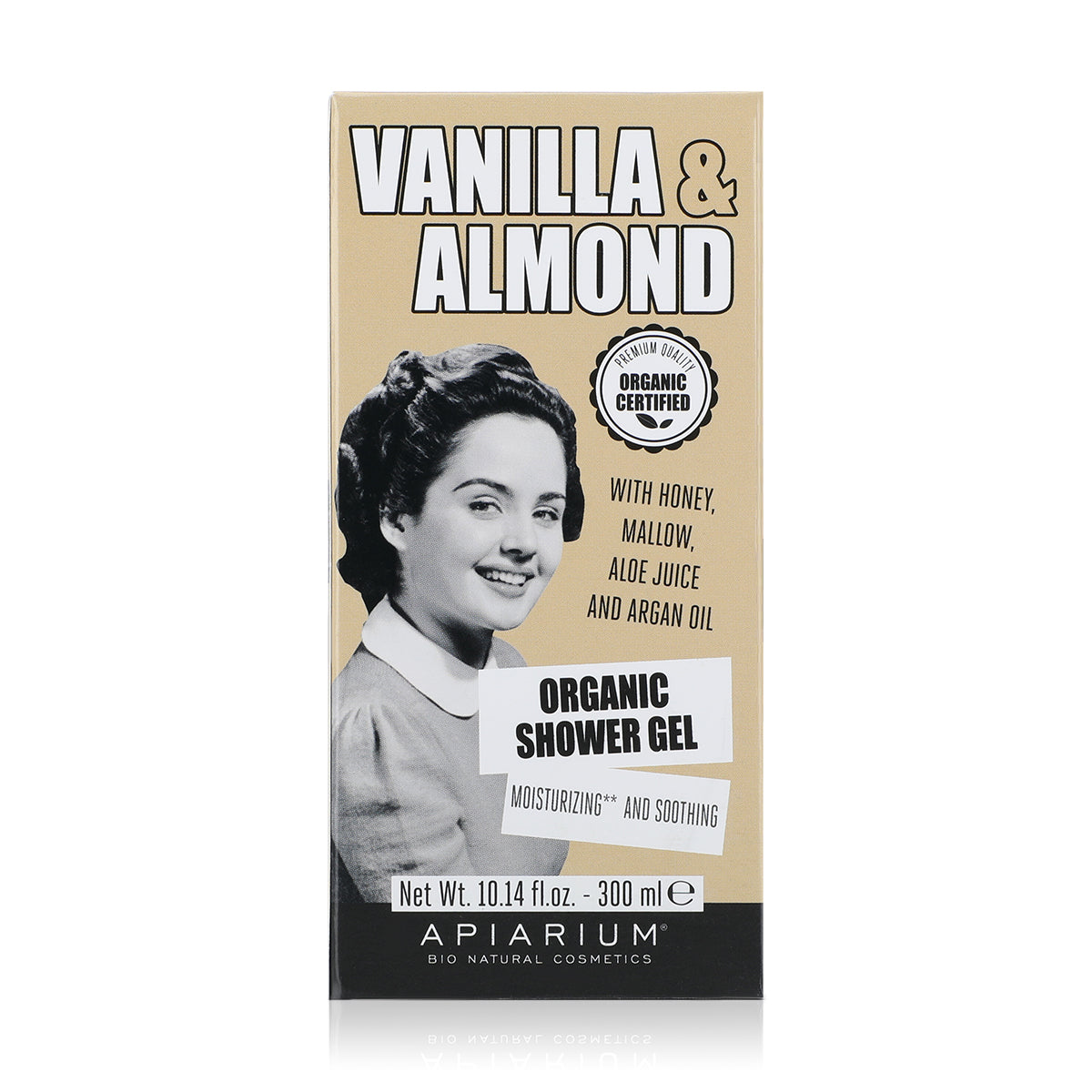 Vanilla and Almond Organic Shower Gel
