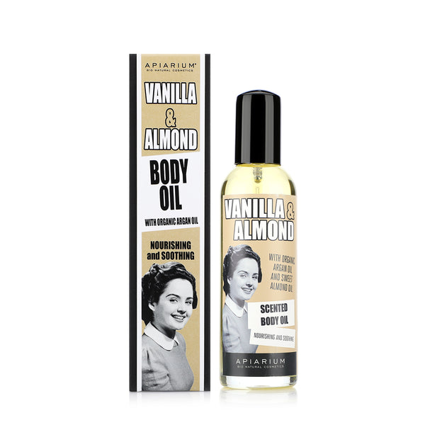 Vanilla and Almond Scented Body Oil