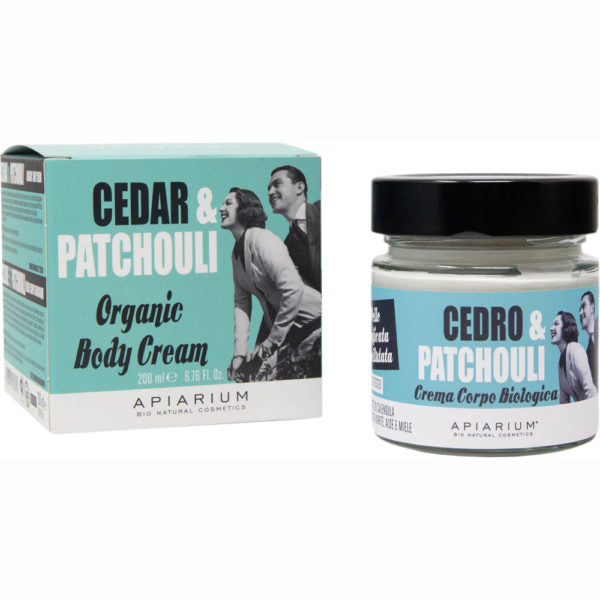 Cedar and Patchouli Organic Body Cream